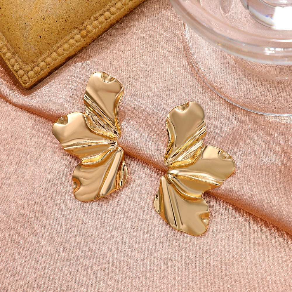 Verna – Retro goldene Blumenstecker