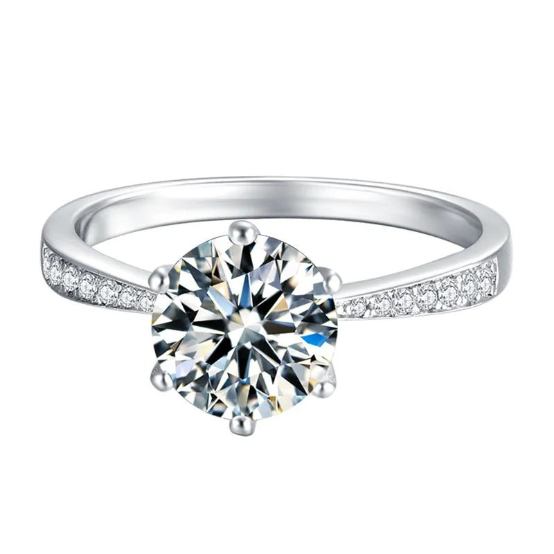 Brianna – Klassischer Silberring Pure Eleganz