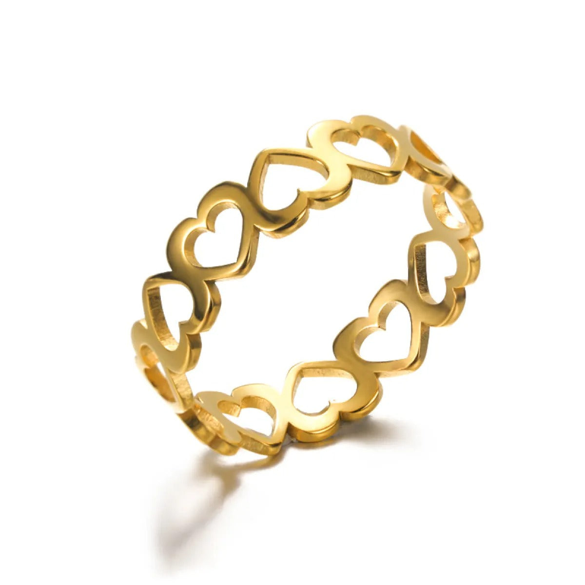 Serena – eleganter Ring mit verbundenen Herzen