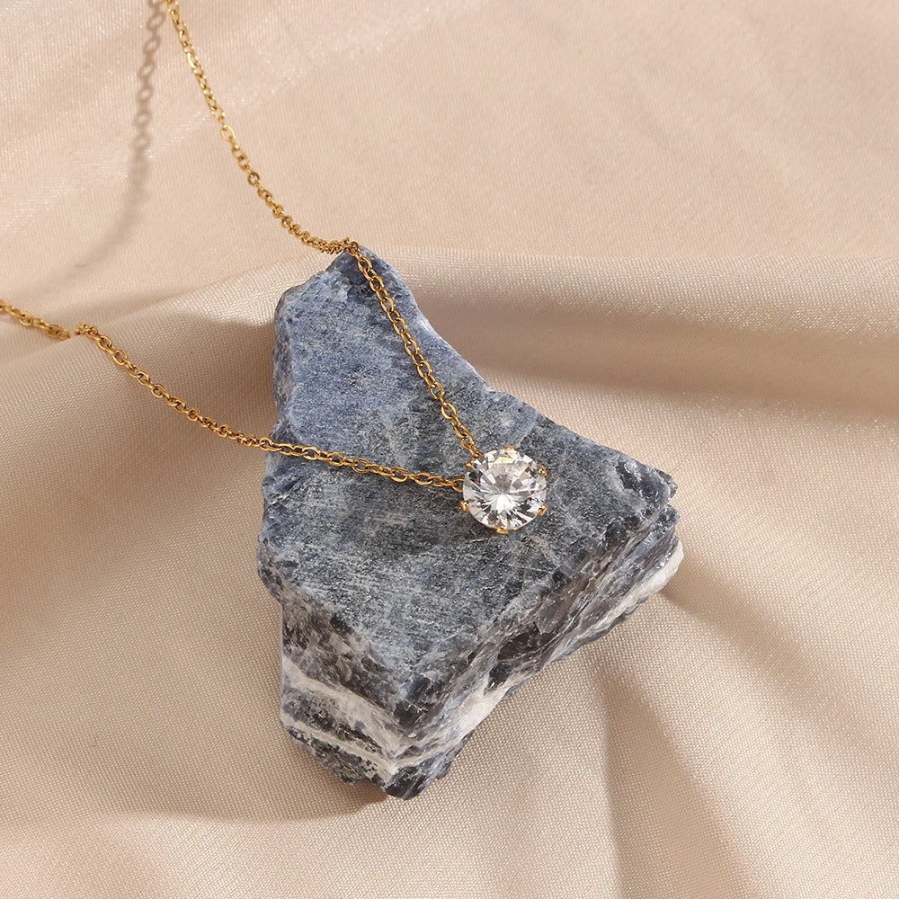 Kyla – Goldene Solitärkette