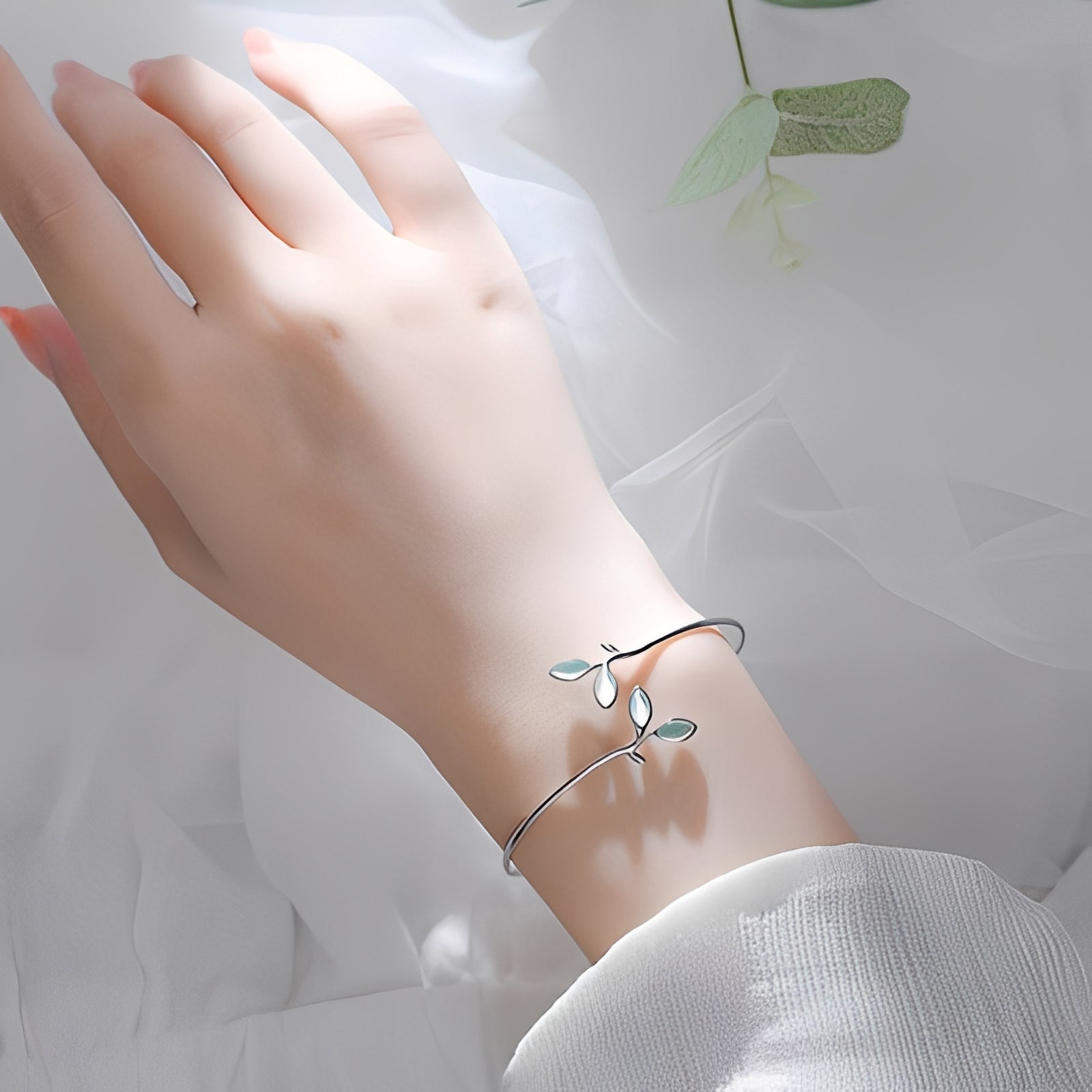 Flora – Armband Silber 925 Blumige Eleganz