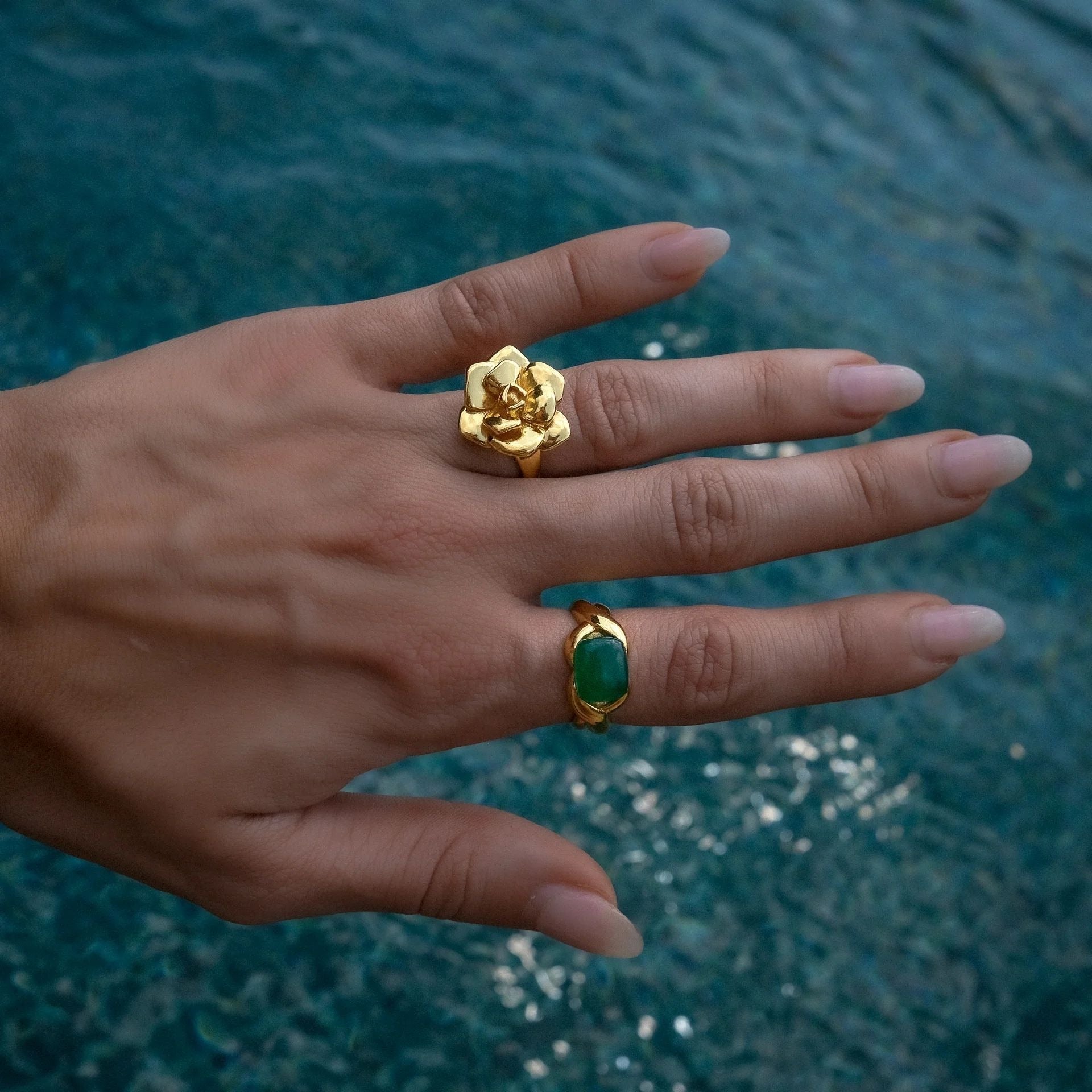 Georgia – Ring aus Edelstahl mit modernem Design