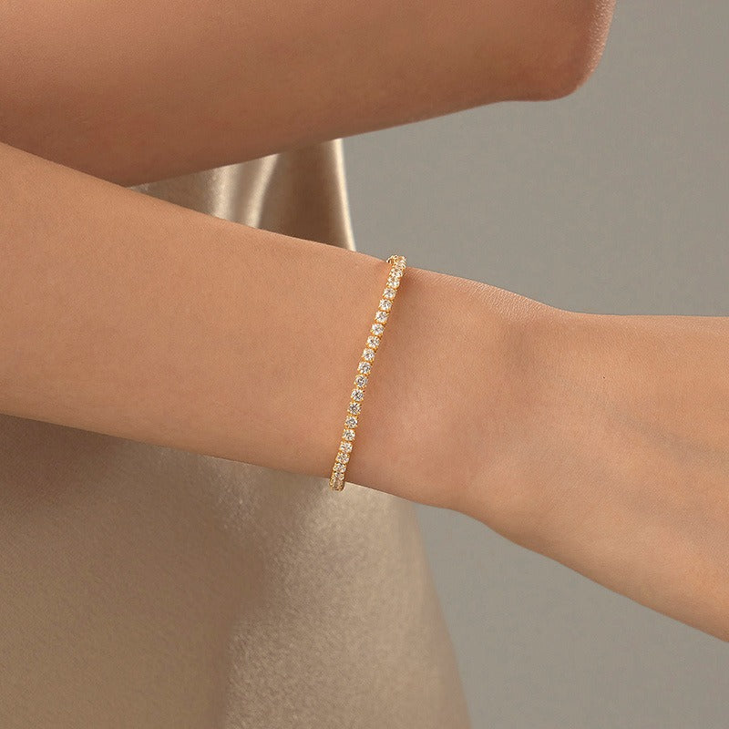 Cierra – Hochwertiges, glänzendes Armband mit Diamanten