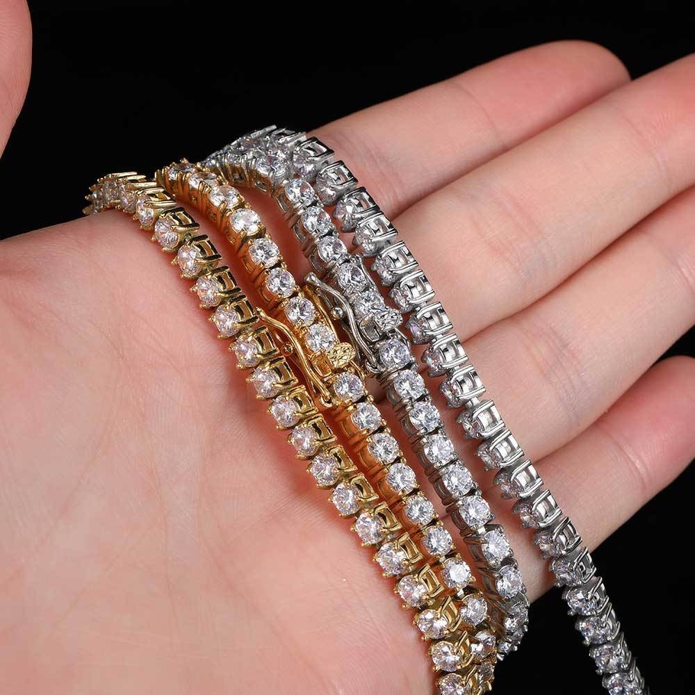 Sienna – Tennisarmband mit glitzernder Zirkonia
