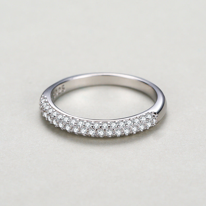 Leah – Stapelring aus Sterlingsilber