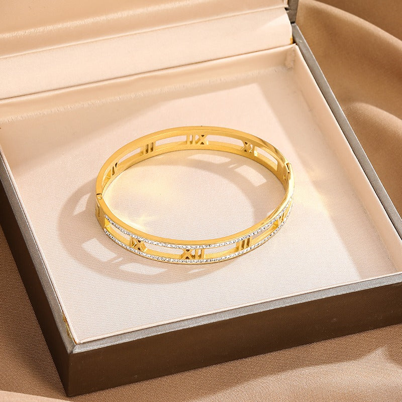 Lucienne – Elegantes Armband mit römischen Ziffern
