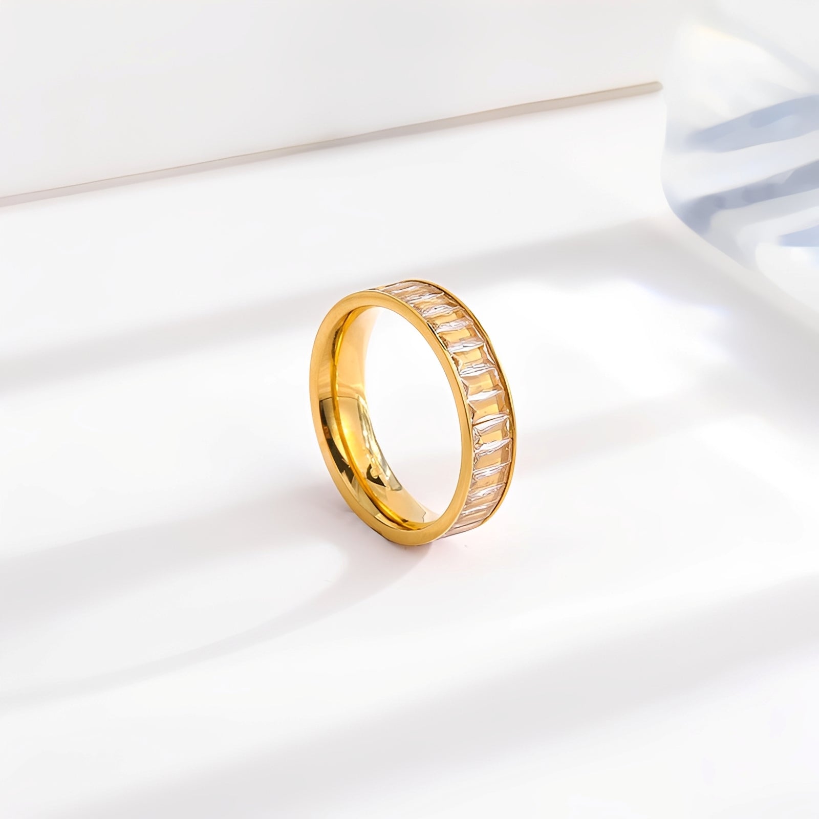 Luna – Bague Frau aus Titanstahl
