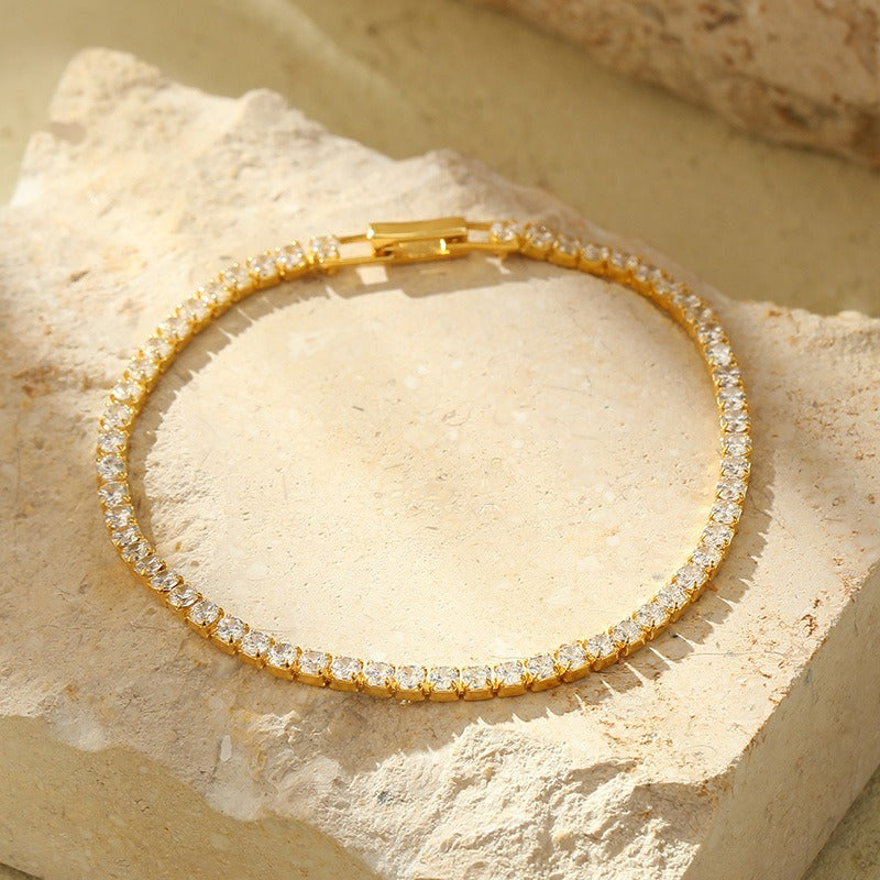 Cierra – Hochwertiges, glänzendes Armband mit Diamanten