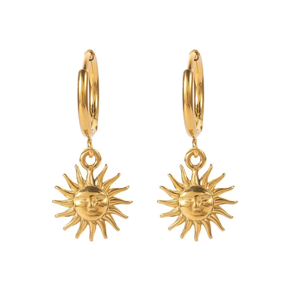 Margaux – Elegante Kreolen aus Titanstahl