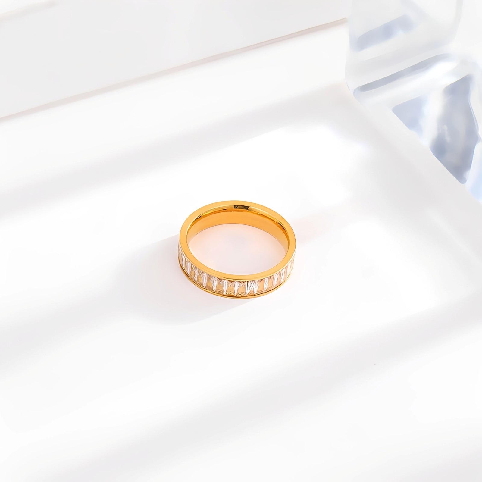 Luna – Bague Frau aus Titanstahl