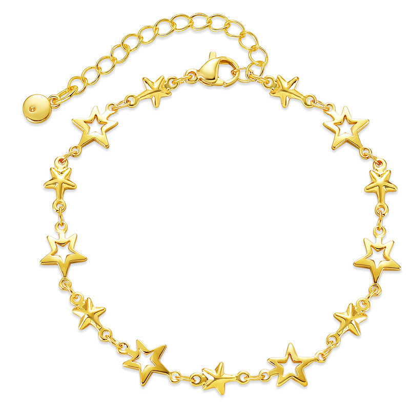 Lisa – Armband Süß aus Metall mit Goldbeschichtung