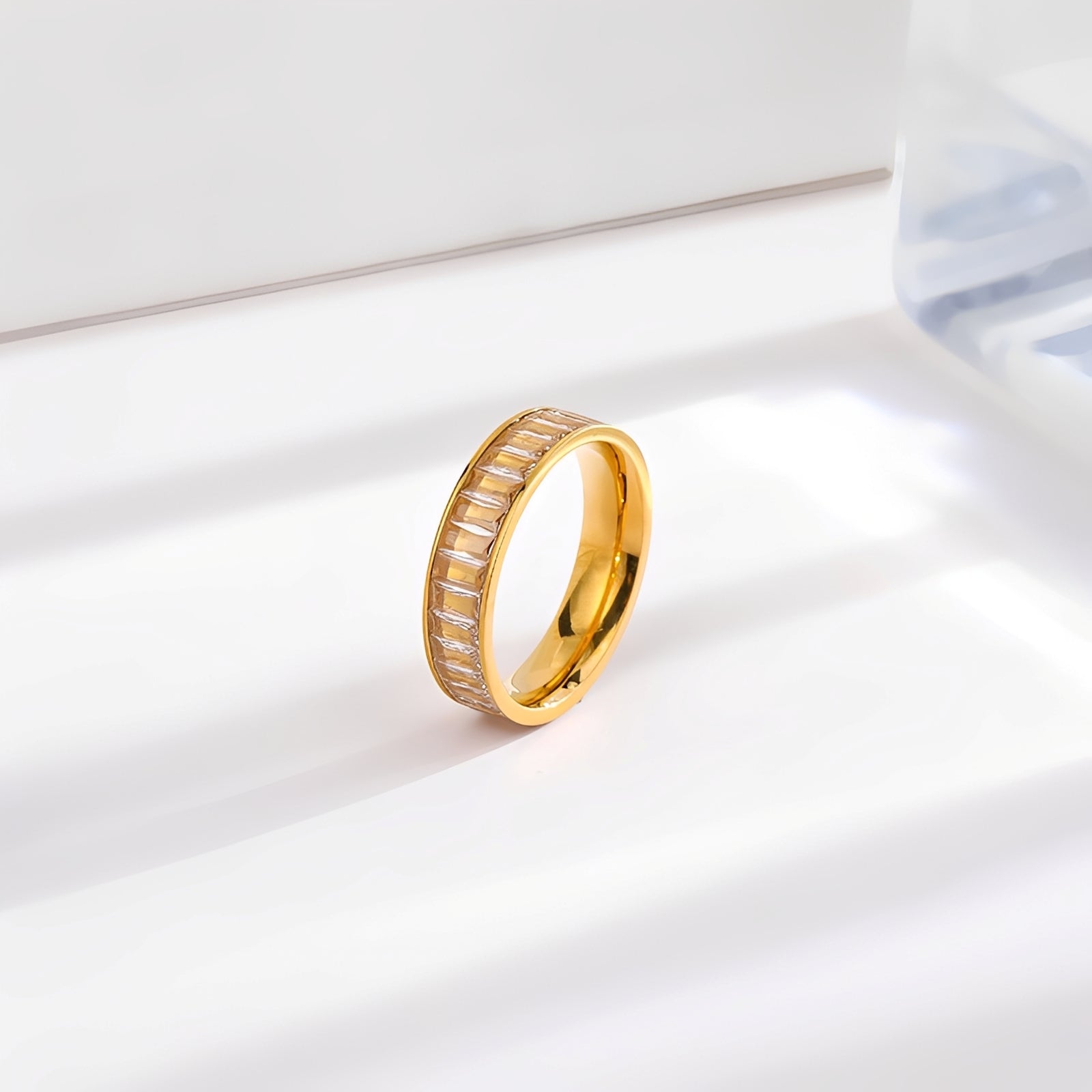 Luna – Bague Frau aus Titanstahl