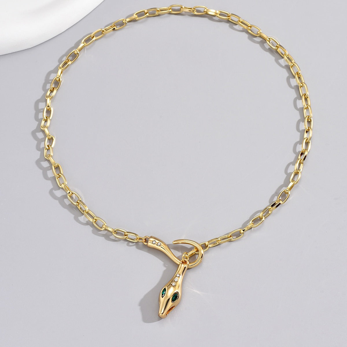Calista – Collier Serpent Étincelant