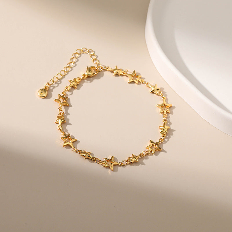Lisa – Armband Süß aus Metall mit Goldbeschichtung