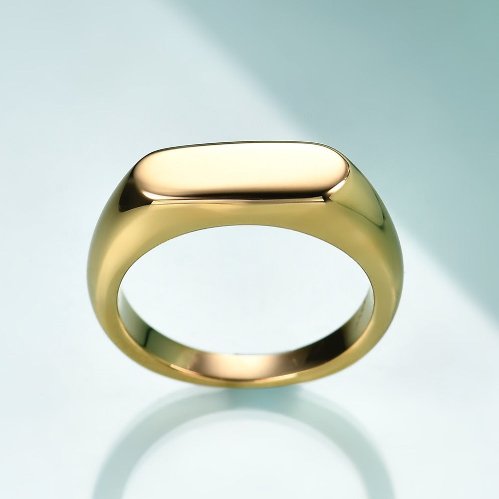 Naori – Minimalistischer Titanstahlring