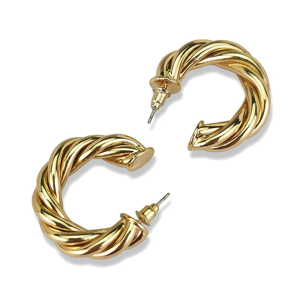 Vera – Creolenohrringe aus Gold