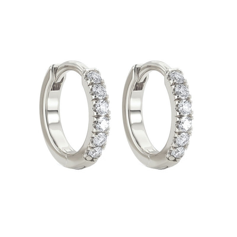 Mila – Elegante Mikro-runde Ohrringe