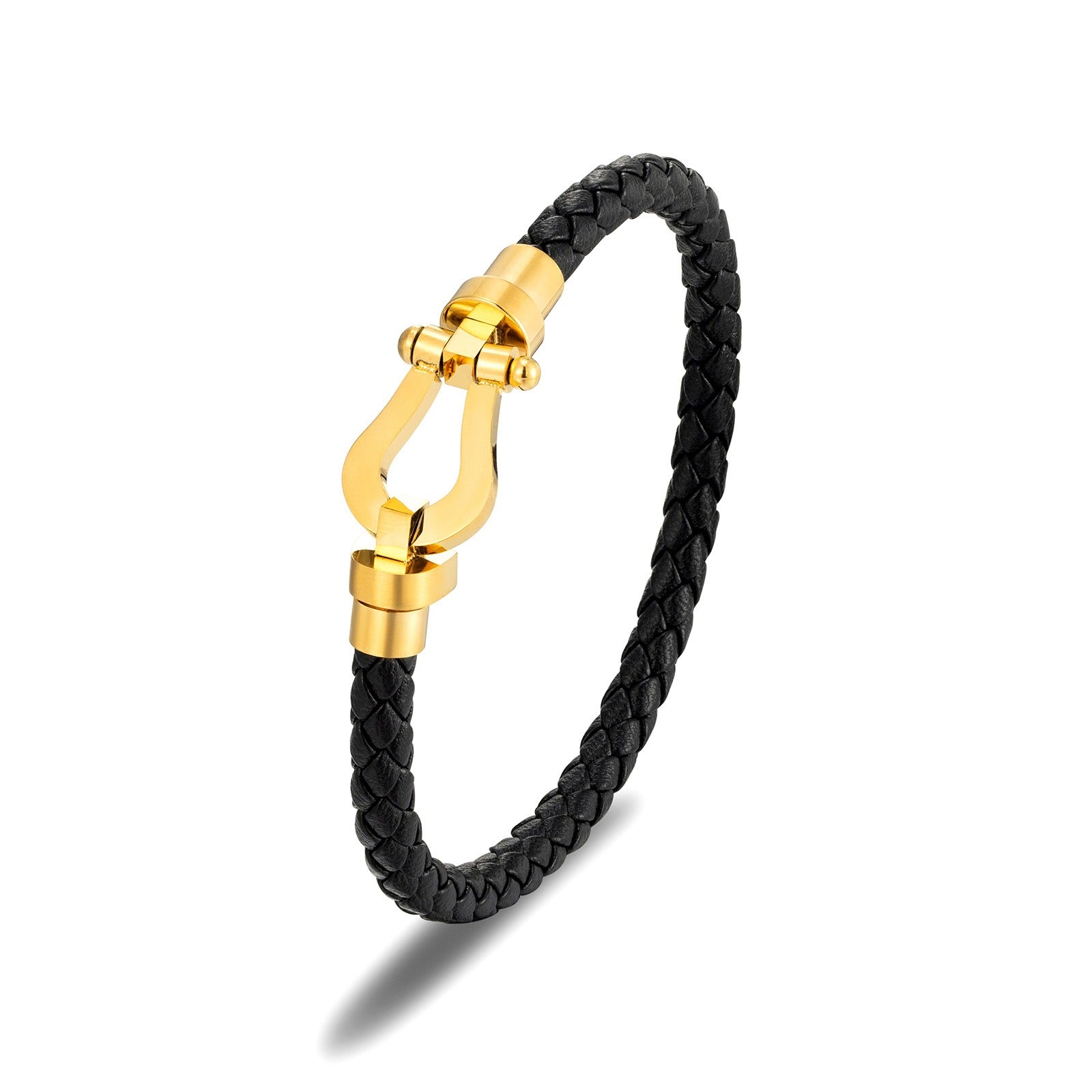 Adrian – U-förmiges Armband aus Edelstahl