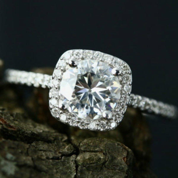 Riley – Ring aus Silber mit Diamant