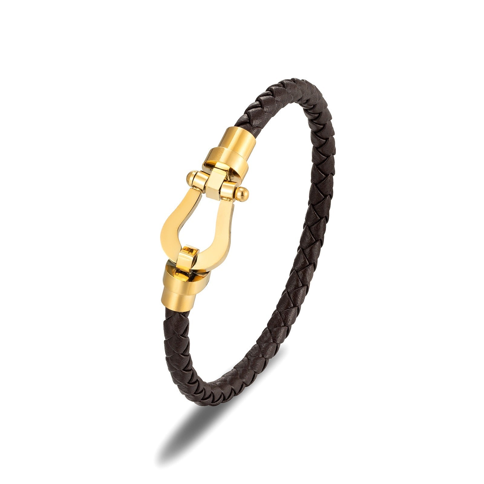 Adrian – U-förmiges Armband aus Edelstahl