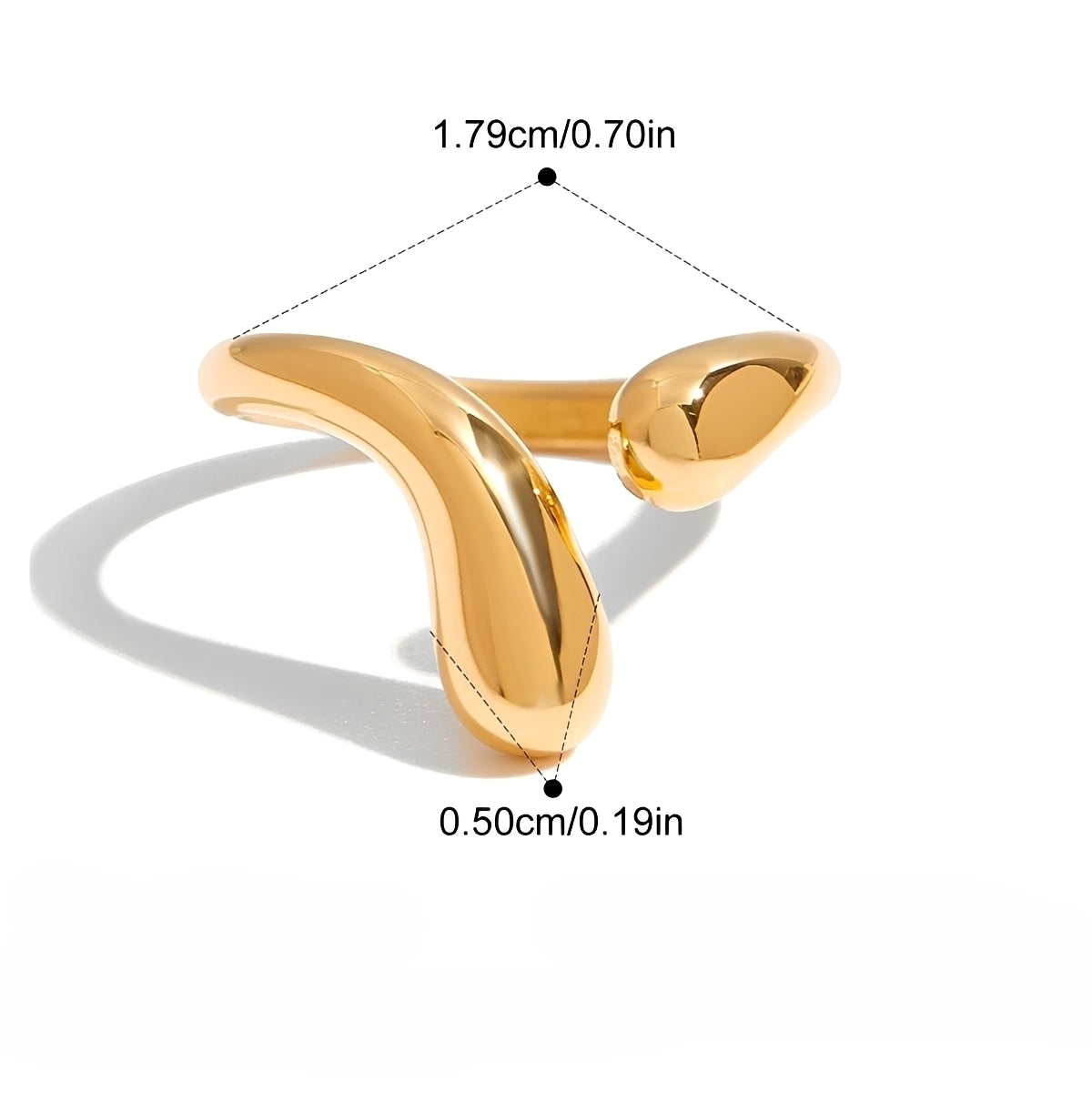 Elira – Eleganter Tropfenring