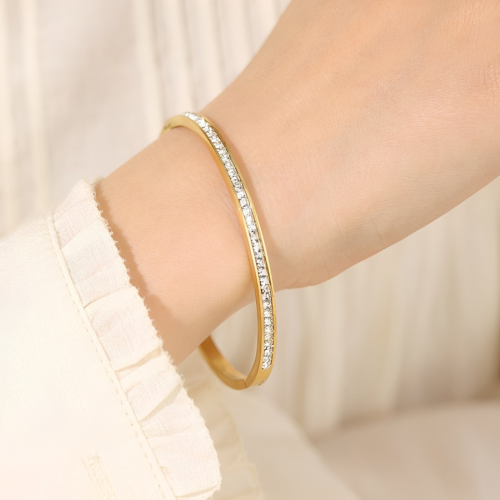 Amelie – Armband mit Sternen aus Titanstahl