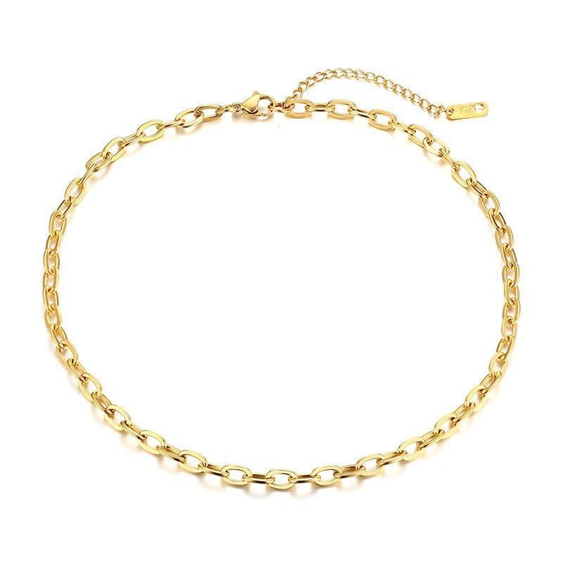 Elea – Einfaches Titanstahl-Halsband