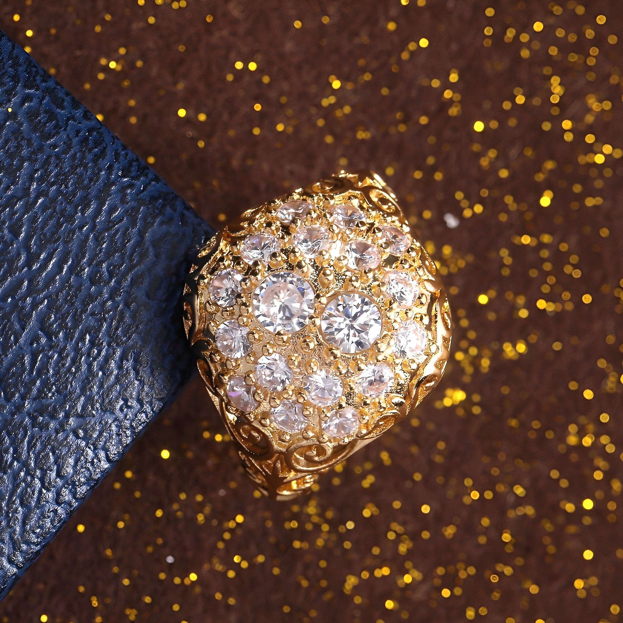 Zendy – Bague in Gold und Diamant Vintage