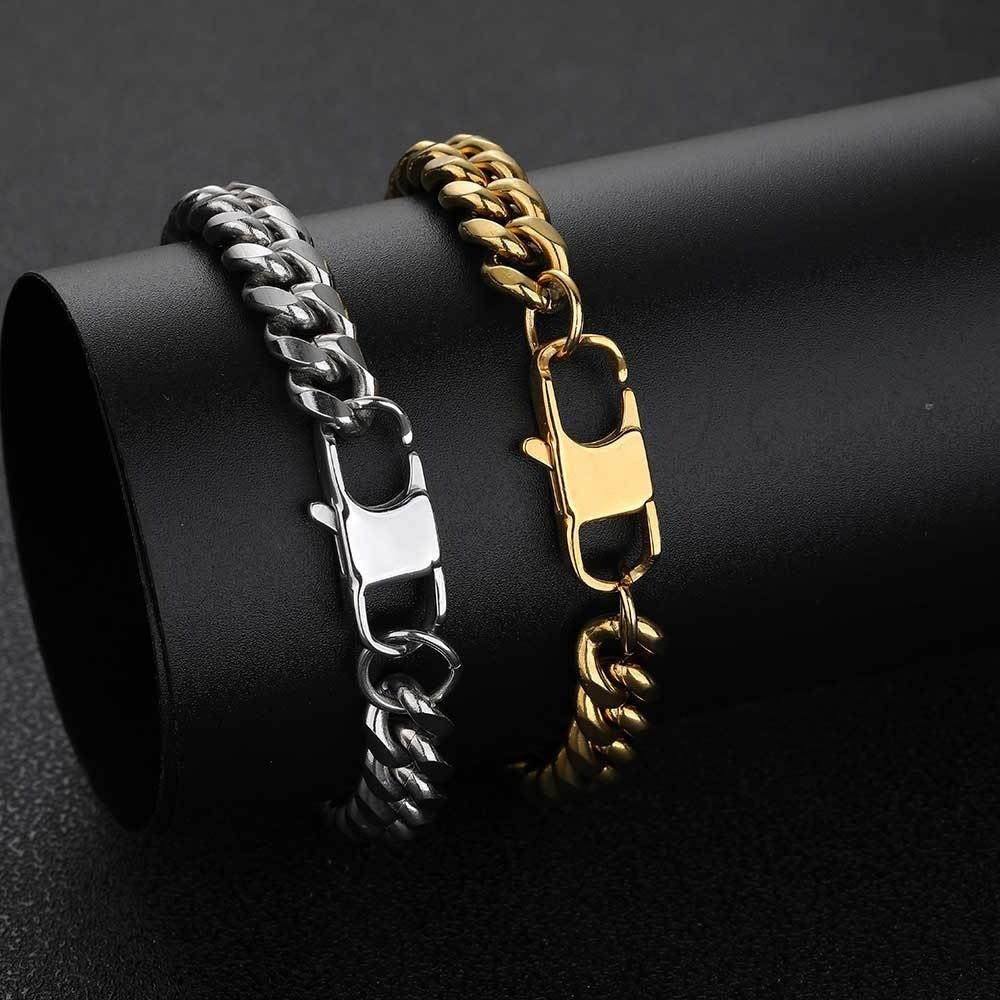 Mateo – Elegante Cubanische Kettenarmband