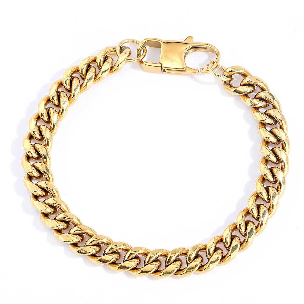 Mateo – Elegante Cubanische Kettenarmband