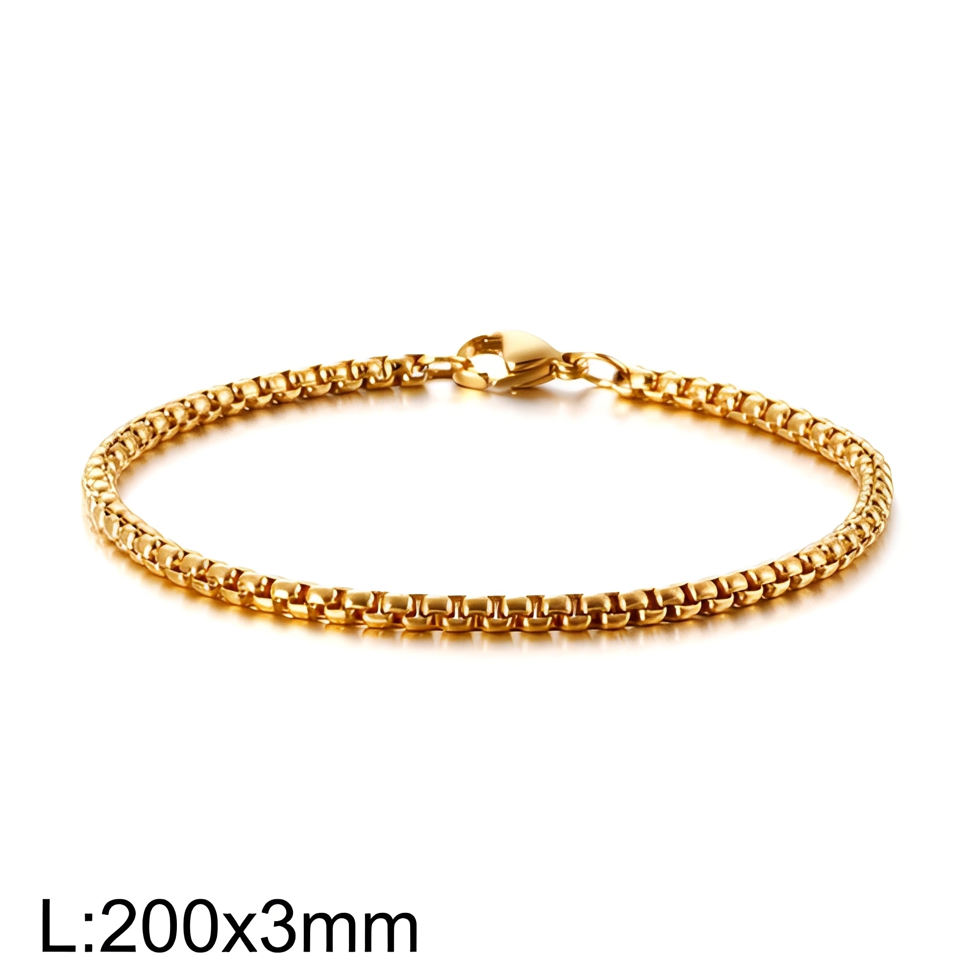 Vera – Goldenes Armband im Kühnen und Betonten Stil