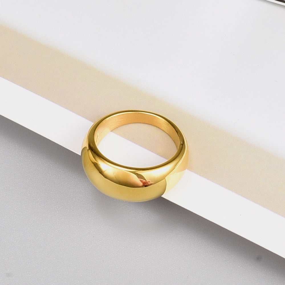 Aurelie – Abgerundeter Zeigefingerring