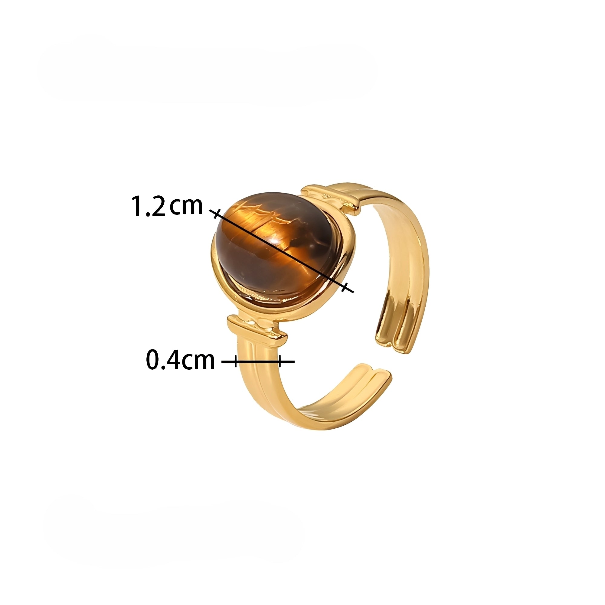 Naya – Geometrischer Ring Minimalistische Linie