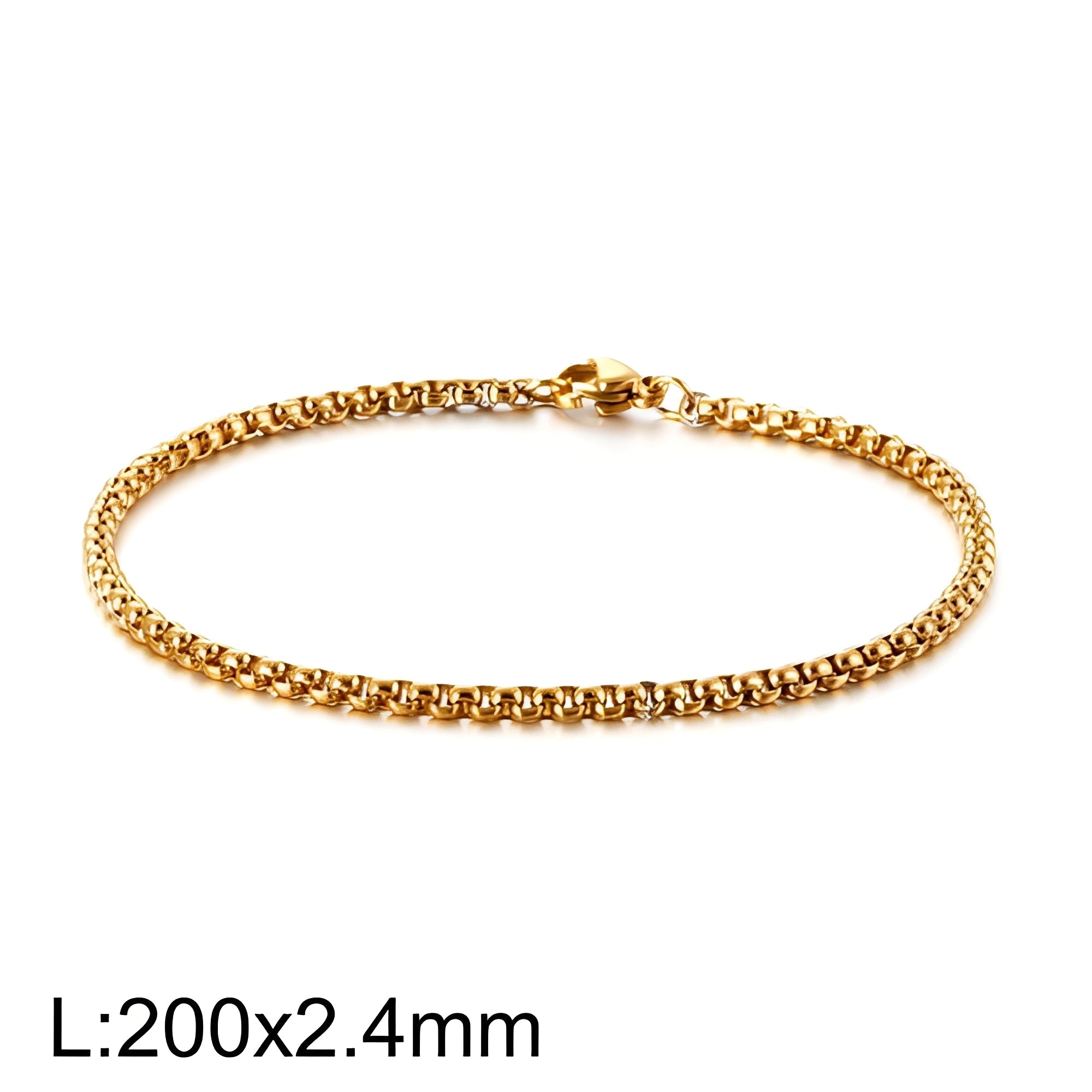 Vera – Goldenes Armband im Kühnen und Betonten Stil