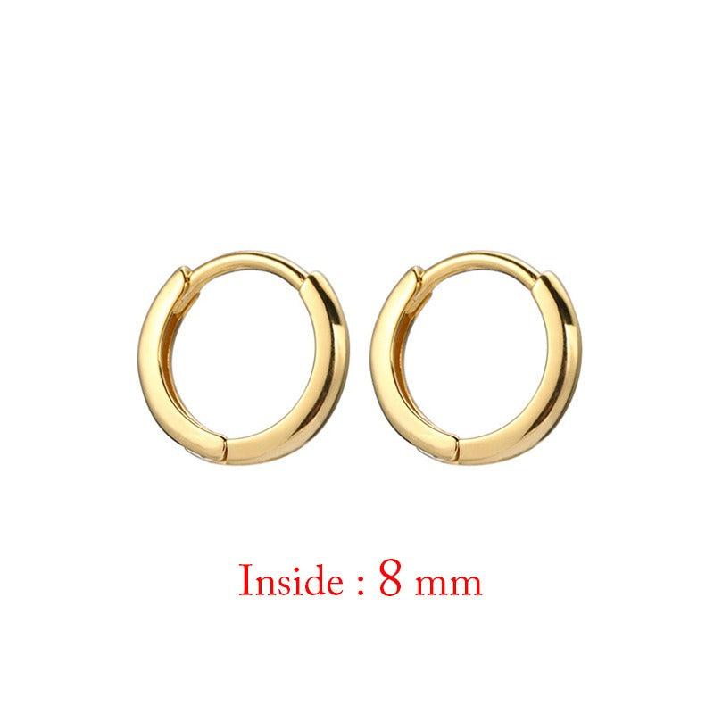 Liora – Mini Mikro Creolen aus Gold