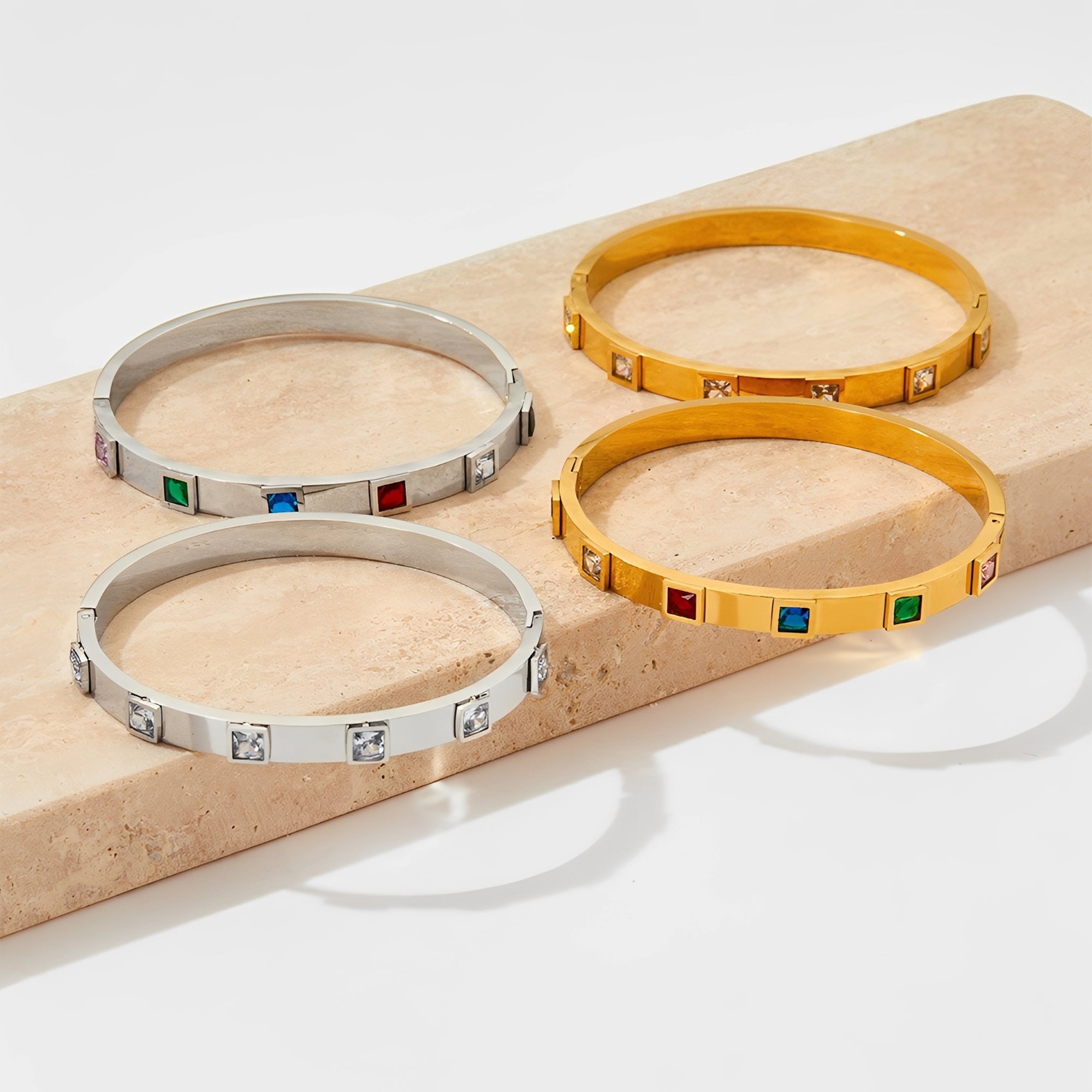 Aira – Retro-Industrielles Edelstahlarmband