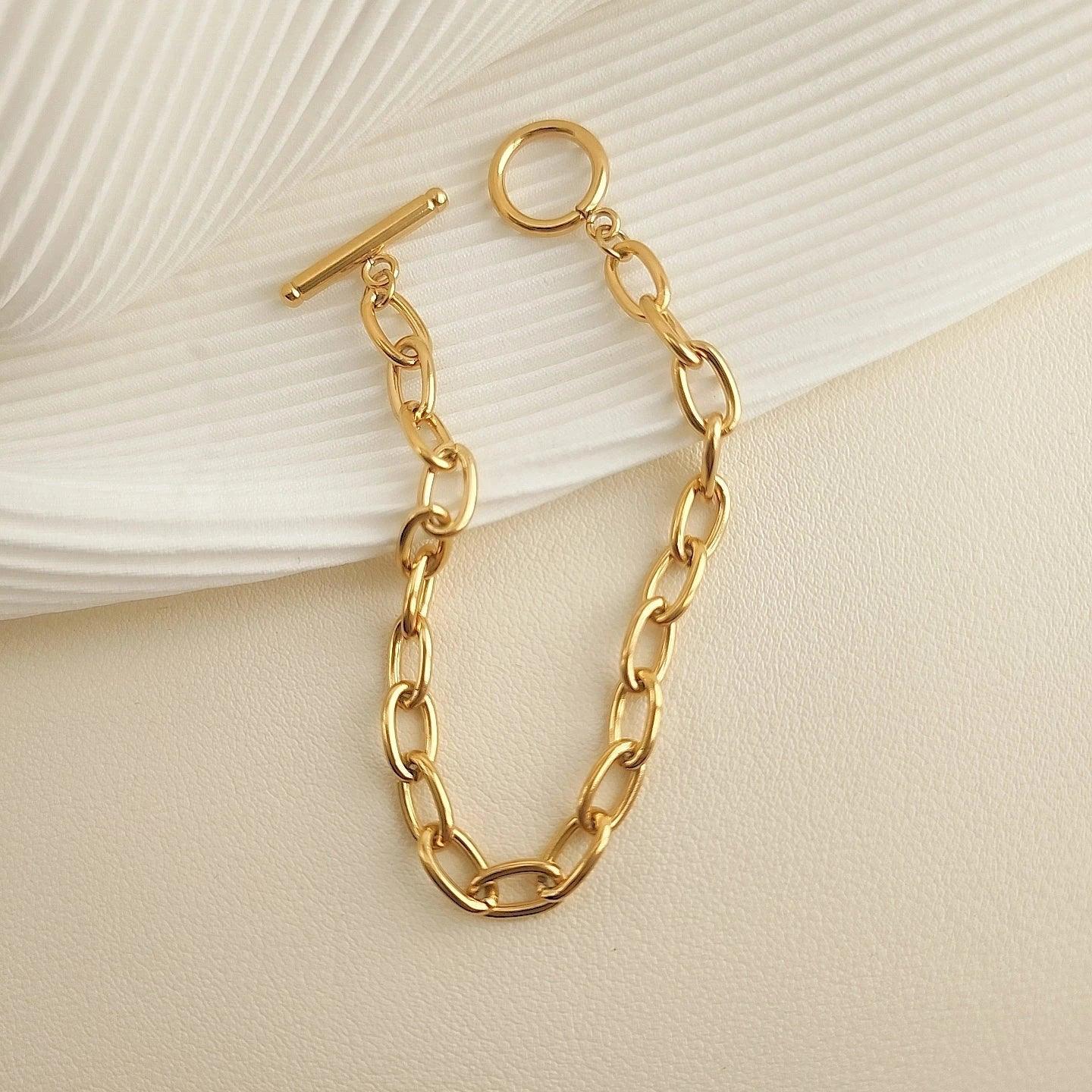 Valeria – Armband Zirkon aus Edelstahl