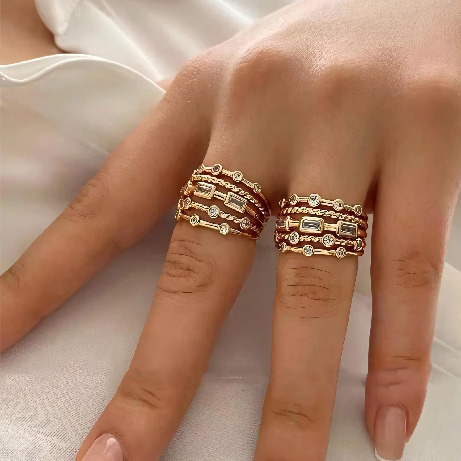 Oriane – Ring Fassung 18K