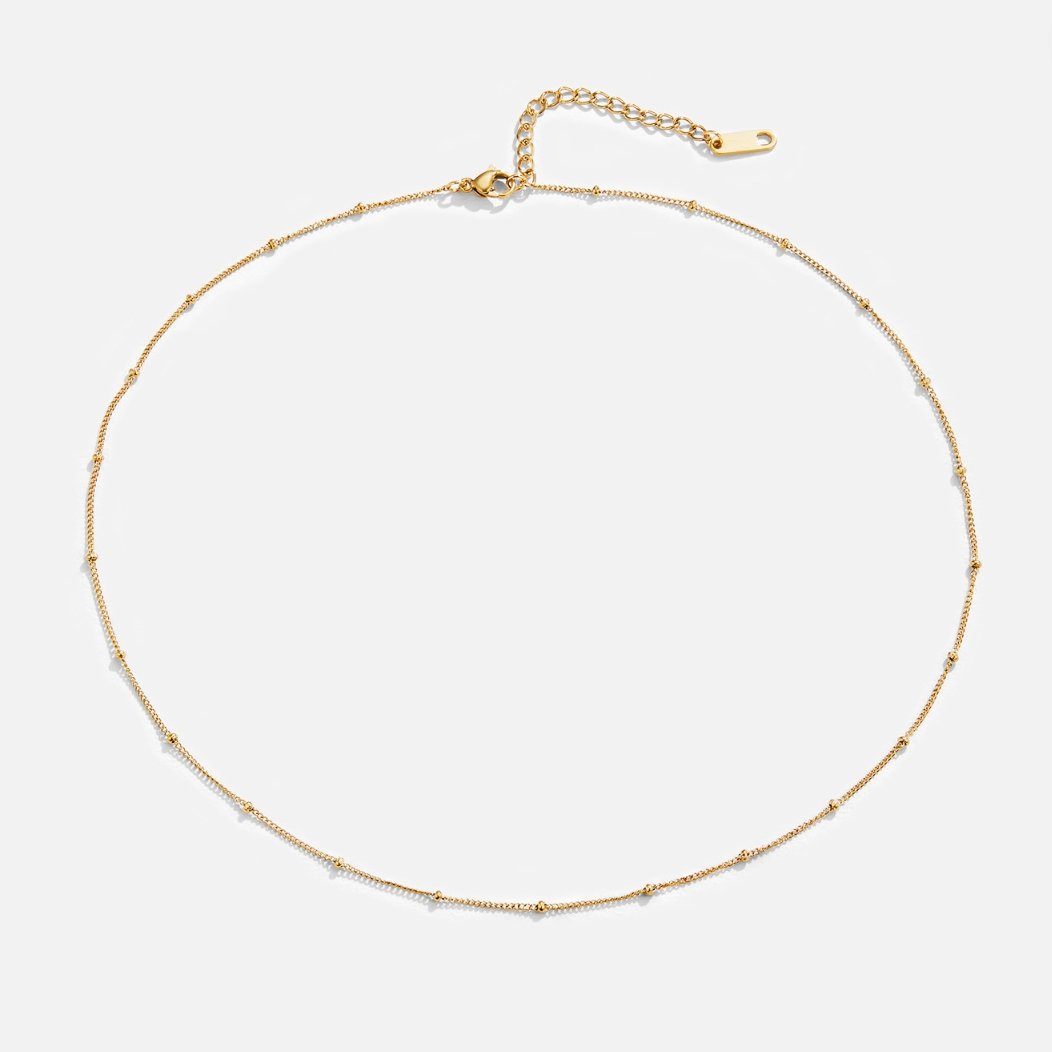 Niyah – Goldene Chic-Halskette