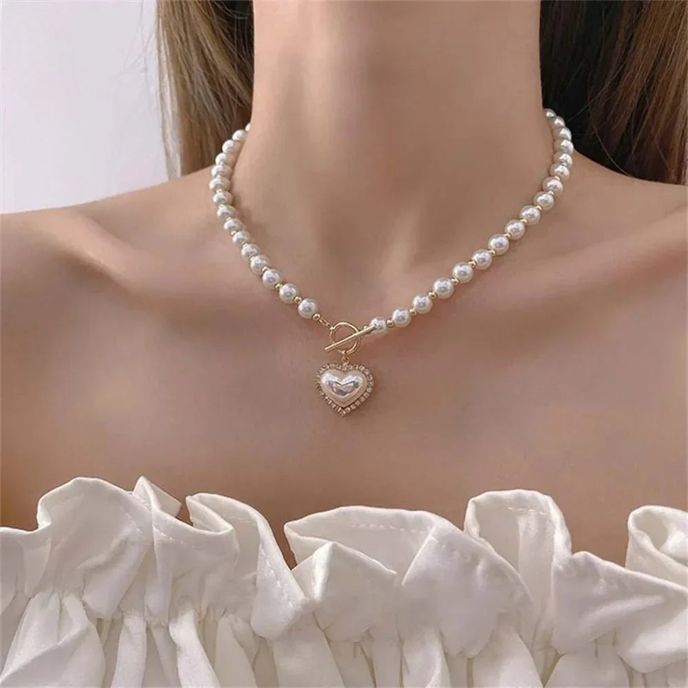 Amara – Perlen-Choker-Halskette