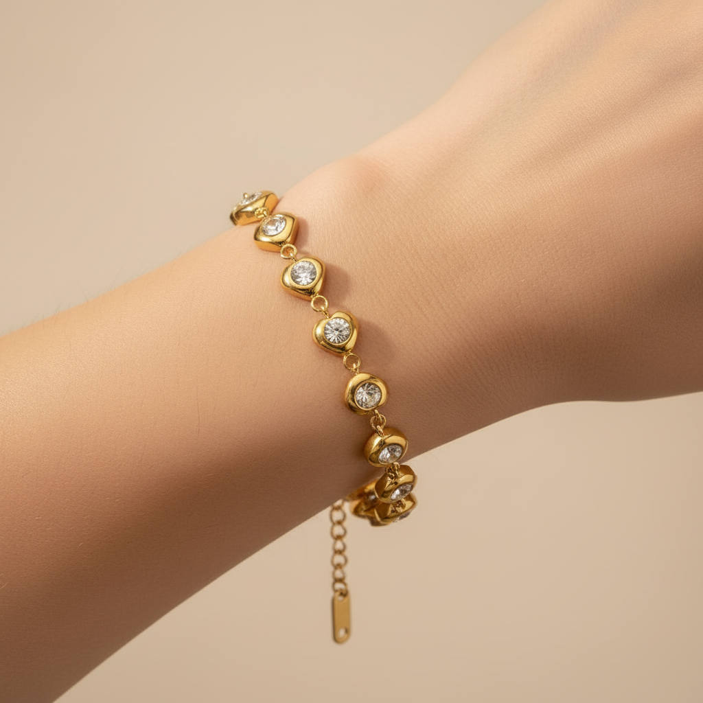 Thalia – Zirkonarmband mit moderner Eleganz