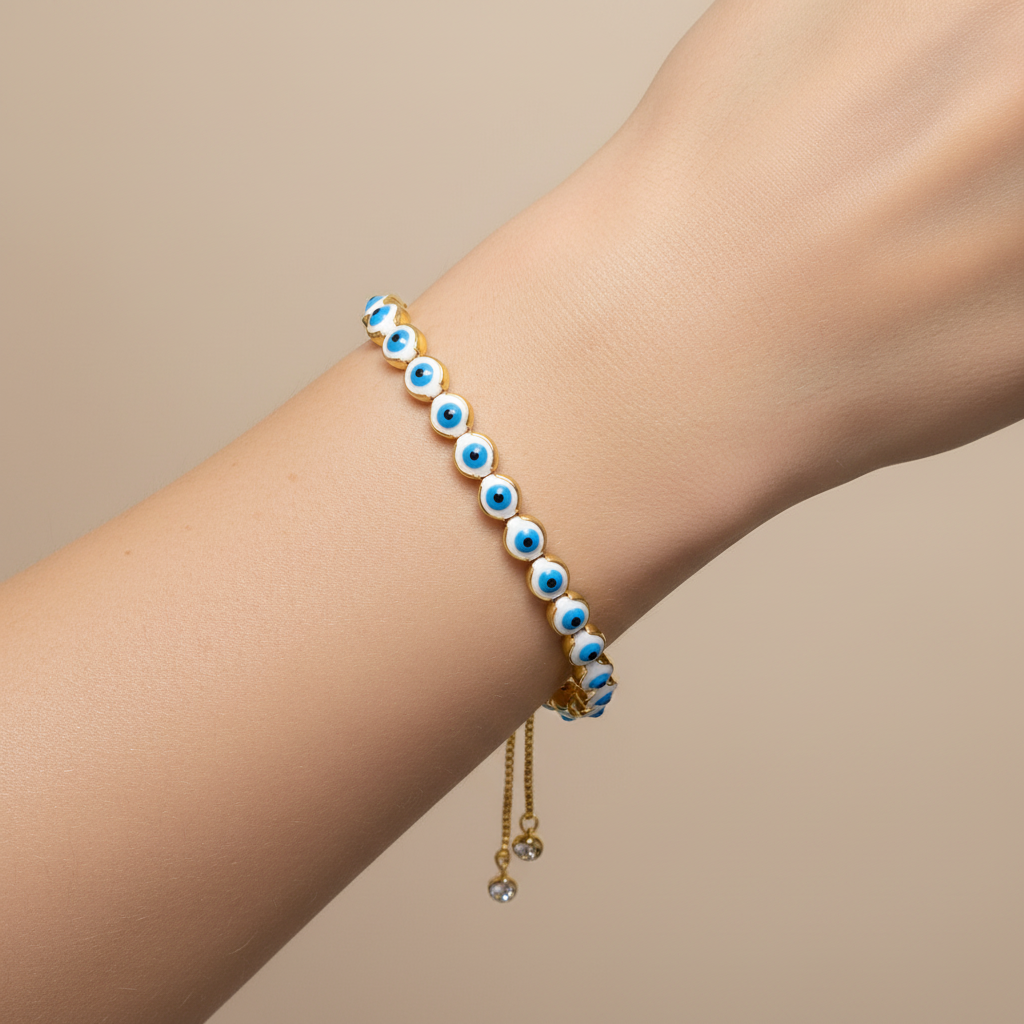 Amira – Verstellbares Vintage-Boho-Armband