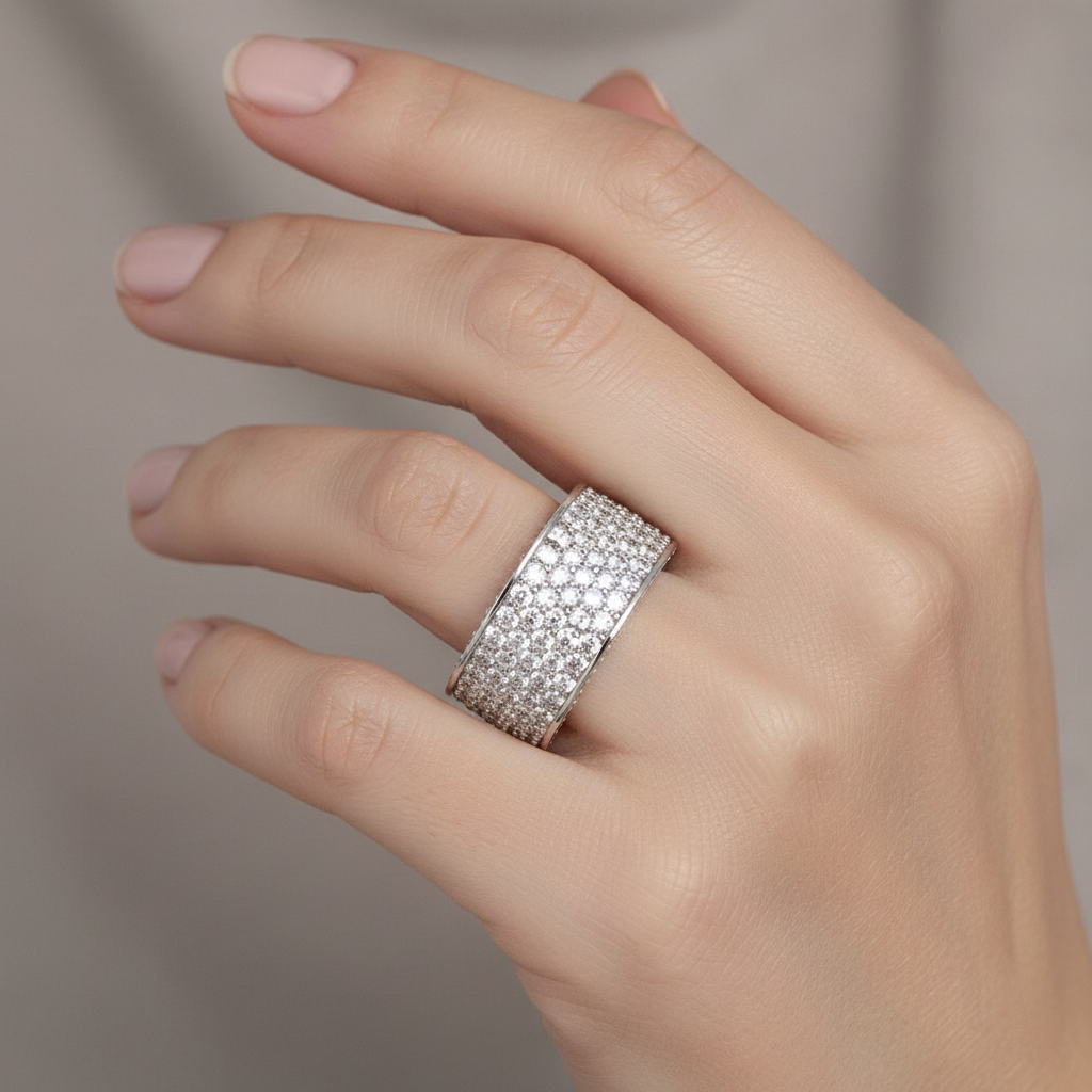 Tally – Ring mit Eingefasstem Zirkon