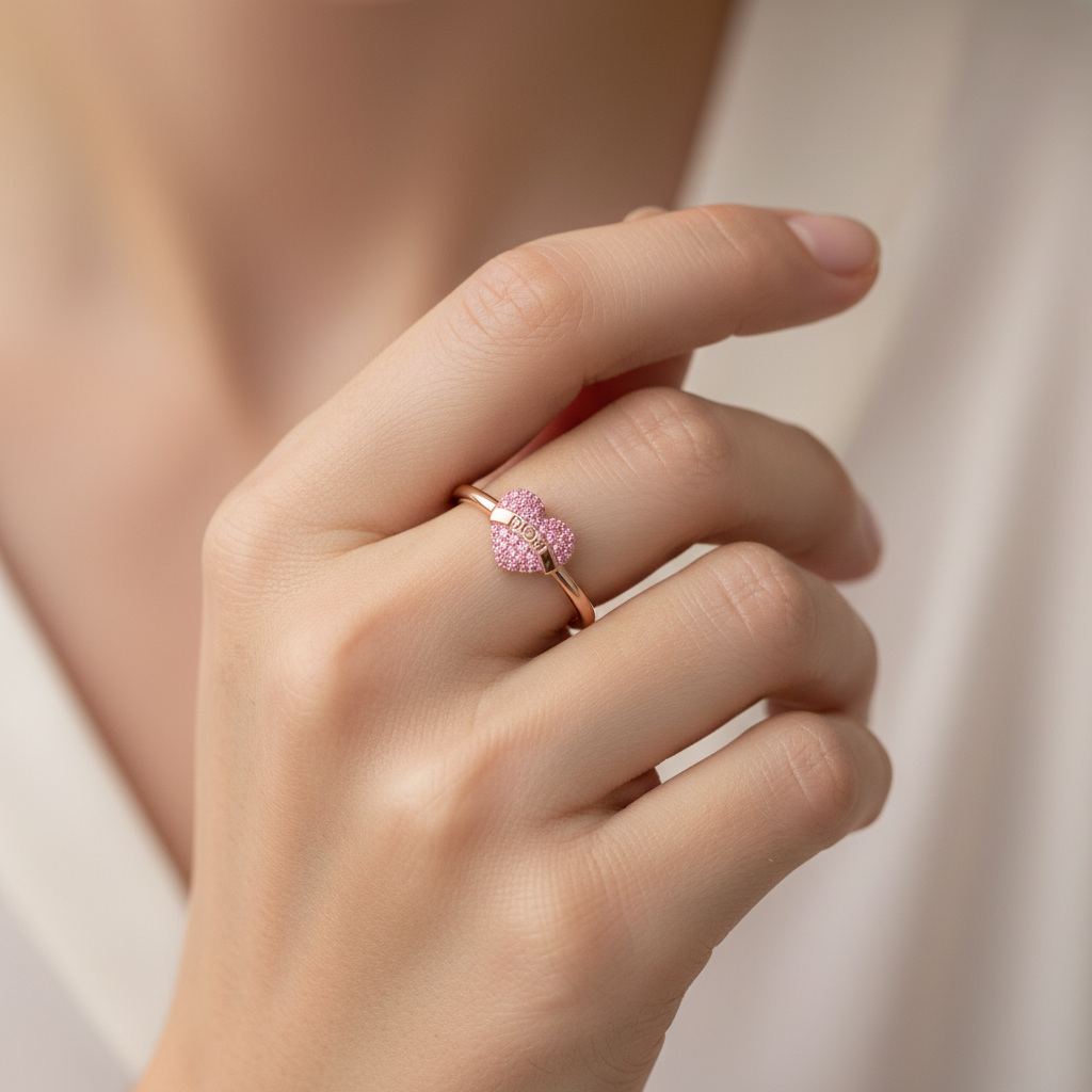Kaye – Ring Herz Zirkon Elegant