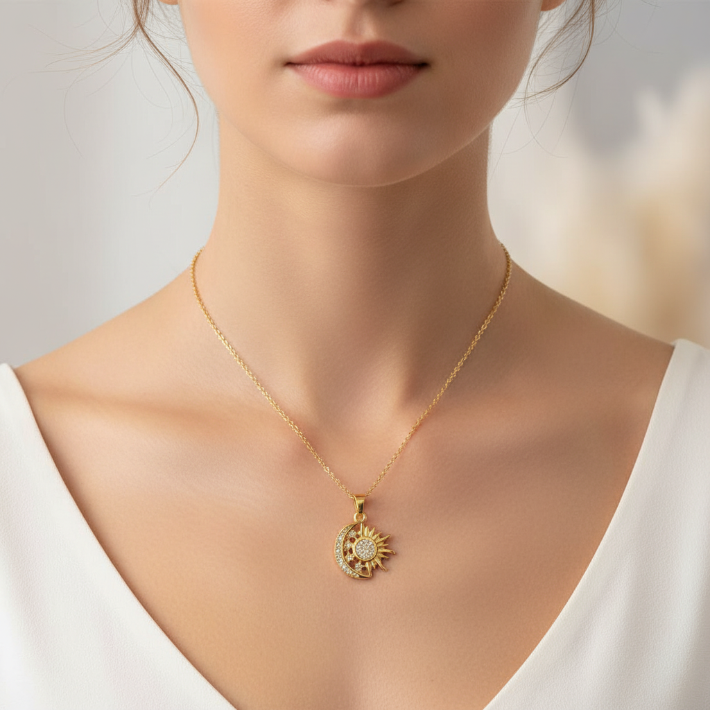 Kara – Elegante Vintage Ketten-Halskette