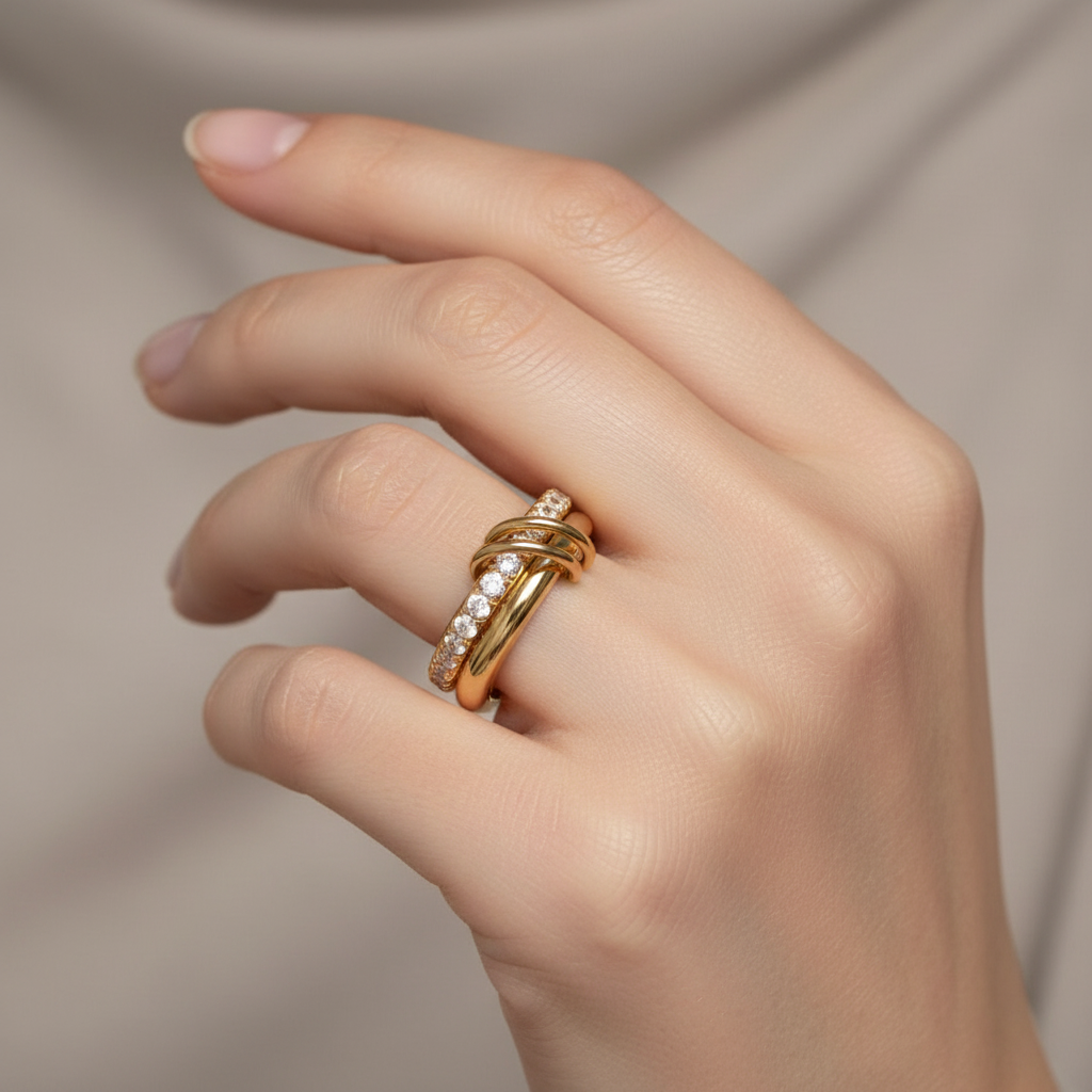 Nova – Eleganter Doppelbandring