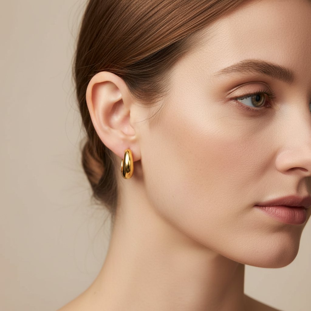 Elise – Minimalistische Creolen