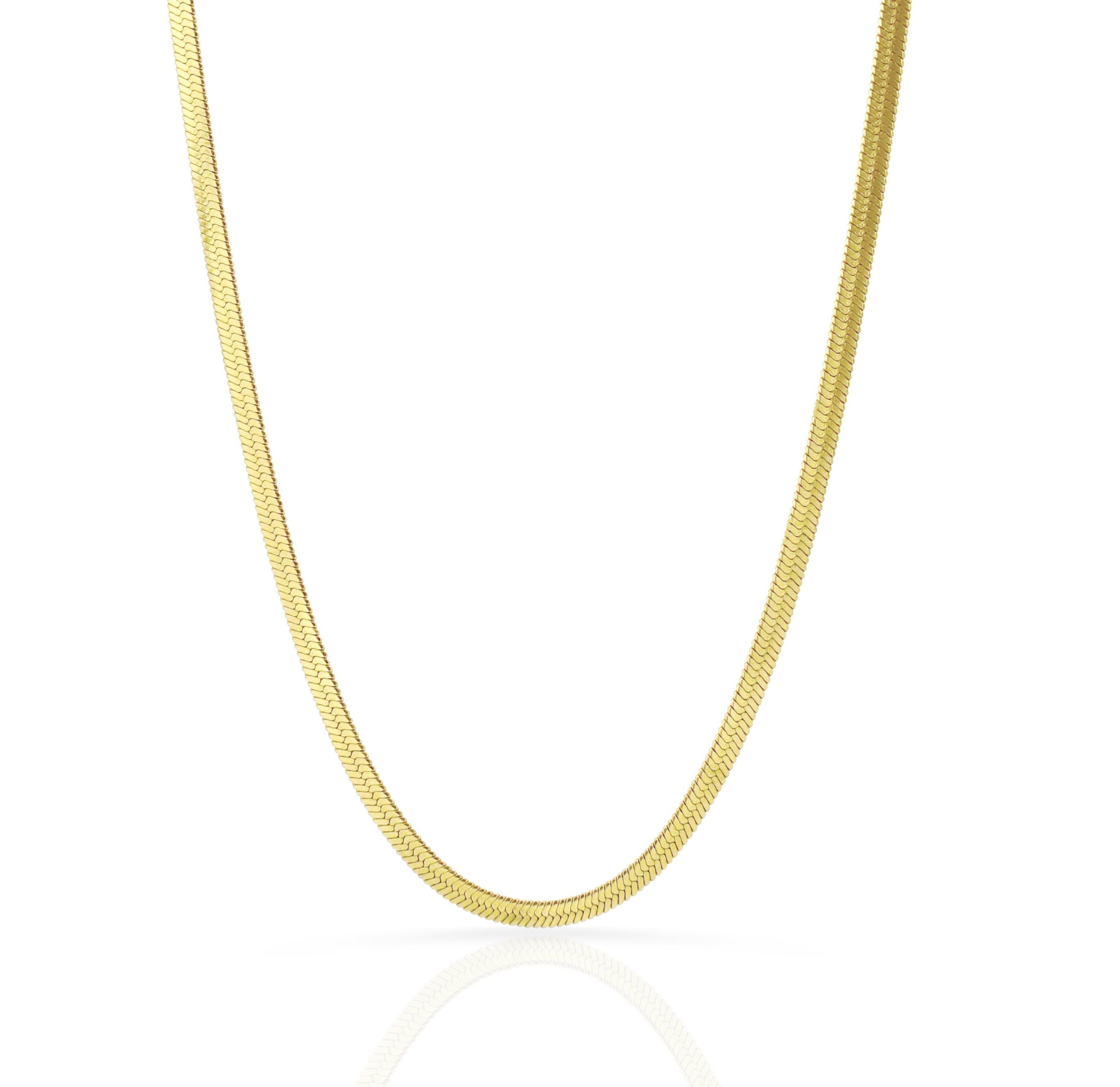 Lucienne - Kette Schlange aus Gold Elegant
