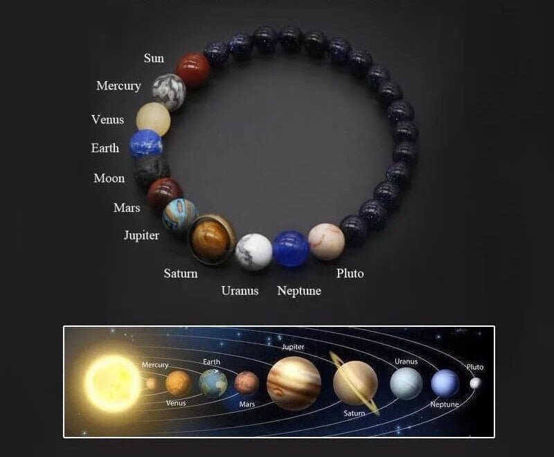 Planetarium - Sonnensystem Armband