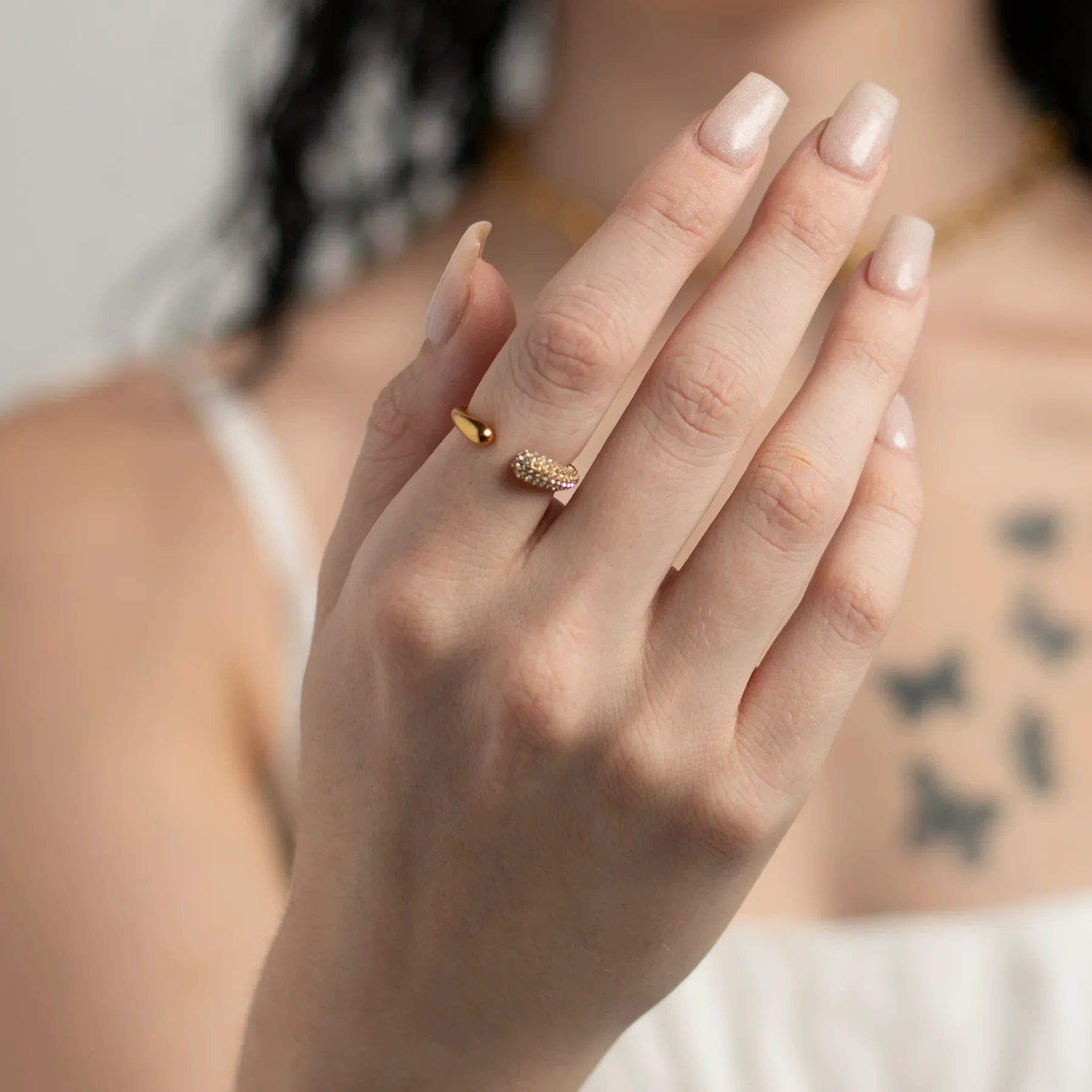 Dahlia – Pavé-Ring